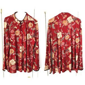 ✨Host Pick✨Tomorrow's Mother Tunic Long Sleeve Mock Neck Size XL